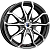 Диски K&K Brent 6x16 4*100 ET45 DIA67.1 Алмаз черный Литой купить с бесплатной доставкой в пункты выдачи в Петербурге